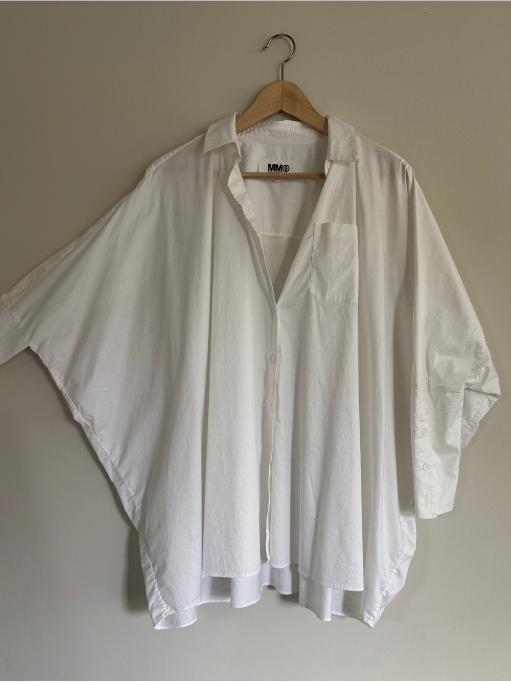 Maison Margiela MM6 Oversized Poplin Button Down